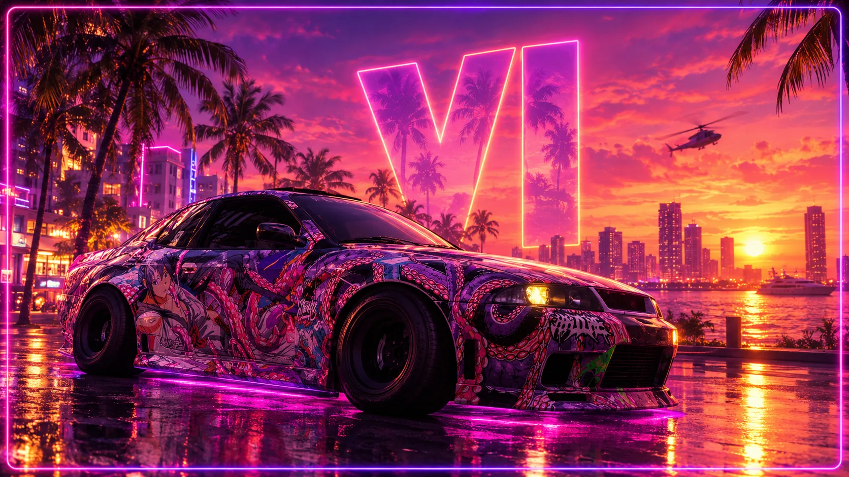 لیک جدید GTA VI توسط سایبرلیک؛ ۲۵ دقیقه گیمپلی تازه با مسابقات خیابانی، شخصیسازی خودرو و نمای اولشخص